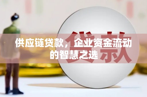黄大仙供应链贷款，企业资金流动的智慧之选