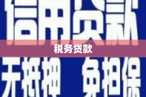 黄大仙税务贷款