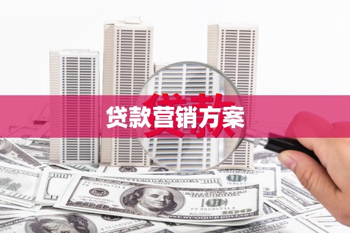 黄大仙贷款营销方案
