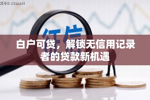 黄大仙白户可贷，解锁无信用记录者的贷款新机遇
