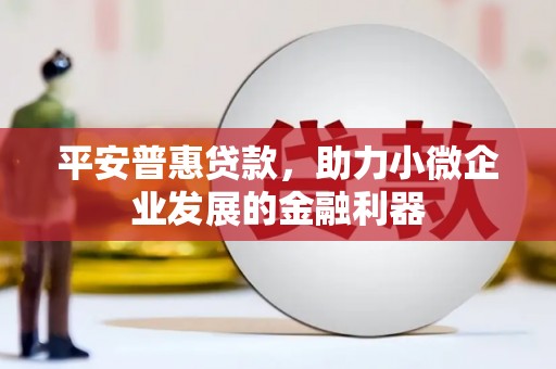 黄大仙平安普惠贷款，助力小微企业发展的金融利器