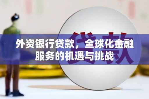 黄大仙外资银行贷款，全球化金融服务的机遇与挑战