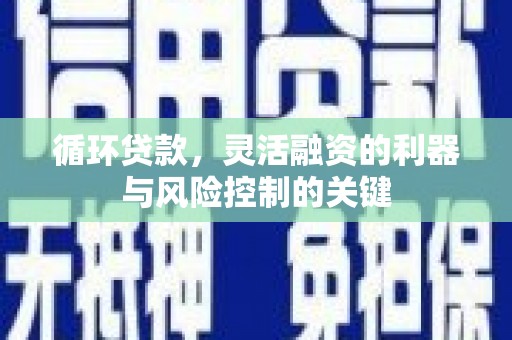 黄大仙循环贷款，灵活融资的利器与风险控制的关键