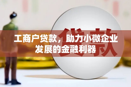 黄大仙工商户贷款，助力小微企业发展的金融利器