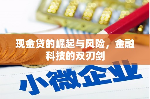 黄大仙现金贷的崛起与风险，金融科技的双刃剑