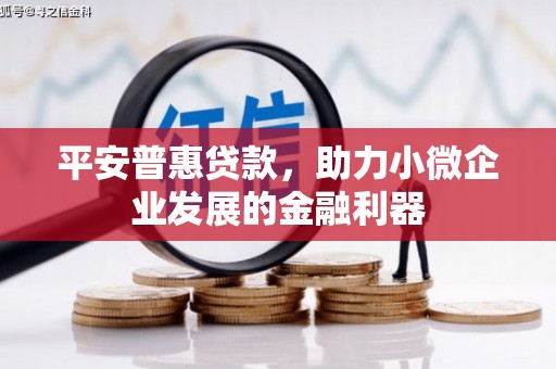 黄大仙平安普惠贷款，助力小微企业发展的金融利器