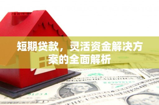 黄大仙短期贷款，灵活资金解决方案的全面解析