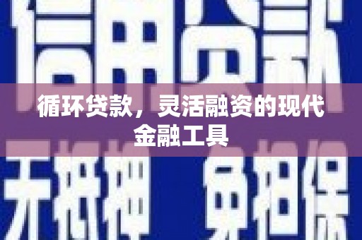 黄大仙循环贷款，灵活融资的现代金融工具