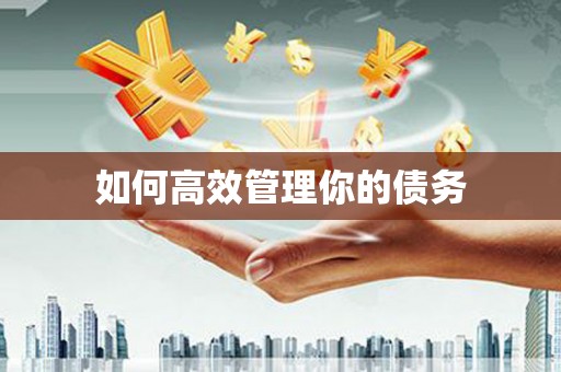 黄大仙如何高效管理你的债务